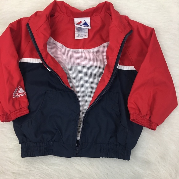 Majestic Boston Red Sox Windbreaker Jacket - Picture 3 of 8